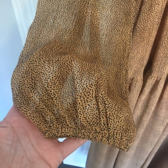 Mink Pink Midi,long sleeve, boho dress size small - Picture 6 of 16